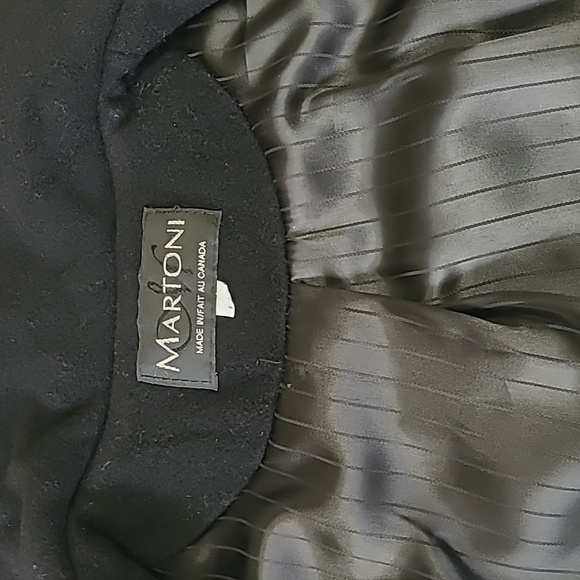 MARTONI Cashmere Wool Coat - Picture 6 of 11
